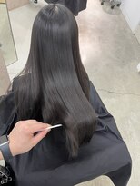 ヴィンスジオ 岐阜駅南(vince gio) 髪質改善ストレートでツヤサラでまとまる髪へ