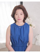 クプア 柏(kupua) 大人くびれレイヤーボブ×艶ブラウン