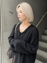 レイキョウト(Ray Kyoto)&nbsp;ホワイトブロンド × ボブ