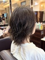 キャラ 池袋本店(CHARA)&nbsp;時短に◎外ハネショートレイヤーパーマ【池袋/ウルフ/ボブ】