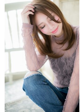 モッズ ヘア 福岡姪浜店(mod's hair) *mod's姪浜*…センターパートで大人ビューティーb