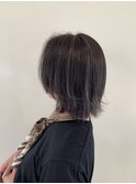レイヤーショート×グレーハイライト
