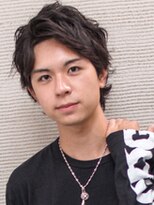 パッセージ ダブリュー 八幡山(hair make passage .w)&nbsp;無造作ラフパーマかき上げヘア