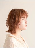オフィスヘア/エアリーミディ/ショートパーマ/池袋