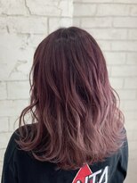 アジールヘア 所沢プロペ通り店(agir hair)&nbsp;ピンクグラデーション＊春カラー＊