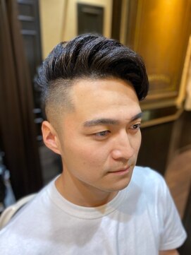ヒロギンザ 池袋 サンシャイン通り店(HIRO GINZA) ポンパドール風かきあげヘアー