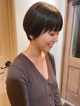 ルアウハク 梅田(LUAU Haku) 【stylist 中村】マッシュショート