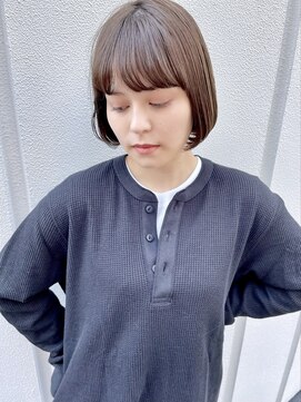 レトン 銀座(leton) 美髪/ホワイトグレージュ/大人かわいい/こなれミディ[銀座]