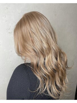 レガシーヘアーデザイン(Legacy hair design) 【Taku】王道ミルクティーベージュ♪ 天神/今泉