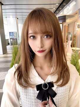 ロンドカスティーヨ 四日市(Lond castillo) 【ロンドカスティーヨ】可愛いワンカールレイヤーペールベージュ