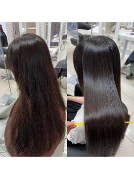 アッシュ 吉祥寺店(Ash) 【ロングヘアのダメージ毛を救済】酸性ストレート