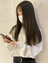 コフィー バイ メルト 吉祥寺(cofy by melt)&nbsp;【中澤彩乃】オリーブベージュブルージュシースルー前髪透け感