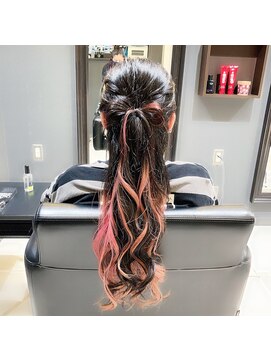 アイディー ヘアメイク(iDhair&make) リボンhair