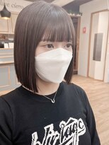 ネオリーブ クーロ(Neolive curro)&nbsp;小顔ボブ×美髪[ぱつっとボブ/縮毛矯正/横浜韓国]