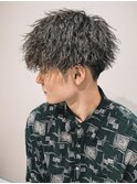 ツイストスパイラル/アッシュブラウン/ツイストパーマ
