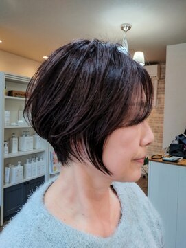 ミエル(miel) 【hair design miel】大人ショートカット