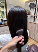 髪質改善トリートメント＋セミロング
