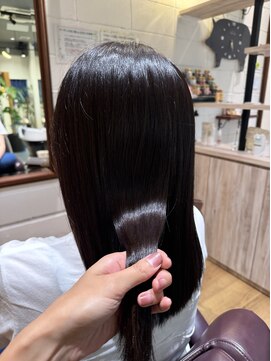 チアー ヘアリラクゼーション(cheer HAIRRELAXATION) 髪質改善トリートメント＋セミロング