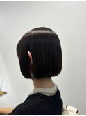 内巻きボブ