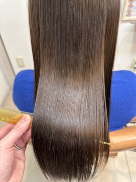 ソワンドゥブレス 大日店 (soin de brace) ○ イメチェン/外ハネボブ/美髪/ワイドバング/ブルーブラック