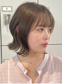 30代40代大人女性/前髪ありショートボブ/ショートヘア/髪質改善
