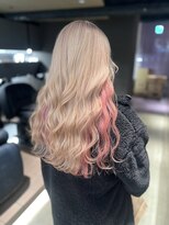 ペレ 栄店(PELE)&nbsp;着物/メルティカラー/似合わせカット/ウェーブミディアム/栄