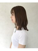 くびれミディアム・ミルクティーベージュカラー