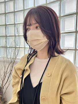 ラフ(laugh) ボブレイヤー×ブラウン