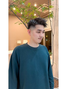 ユウヘアー 千代田橋店(U Hair) サイドパートフェード/フェードカット