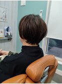 酸性ストレートつやつやショートヘア/藤沢/鵠沼海岸/40代/50代