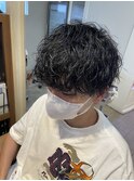 波巻きパーマツイストスパイラルシャドウパーママッシュ