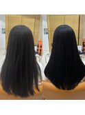湿気対策◎縮毛矯正ストレート［成瀬/縮毛矯正/髪質改善］