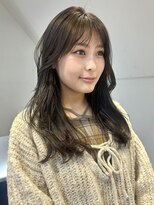 トレス(TRESS)&nbsp;レイヤー/顔まわりレイヤー/オリーブベージュ/フェイスレイヤー