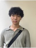 波巻きシャドウパーマ