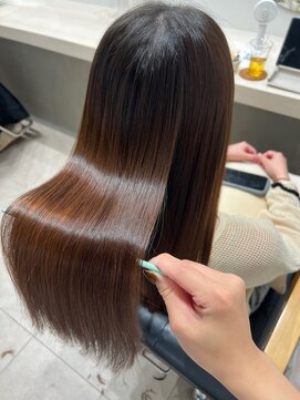 アメリ(ameri) 【ameri miyuki】柔らか艶ストレート×髪質再生ケア