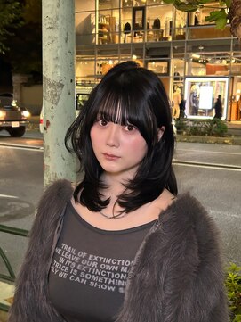 シンシェアサロン 原宿店(Qin shaire salon) ブルーブラックシネマ