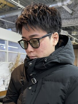 ガレージ バイ グリーン 原宿 表参道(Garage by green) 【JINKI】スパイキーショート