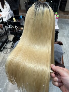 アディクト イースト 東陽町東口(addict EAST) ホワイトブリーチ＿髪質改善＿縮毛矯正［東陽町駅］