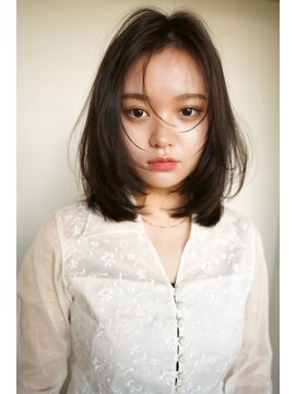 ユニ バイ ミリィ 四日市(uni by mily) 髪質改善×春カラー×ミディアムレイヤー