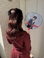 コルツー(CoL2)&nbsp;ハーフツイン/ウェーブ巻き/横浜ヘアメ
