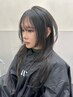 透明感カラー+髪質改善oggi otto 1step TR