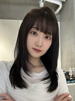 テクネ 天神大名(techne) 天神大名今泉ロングハッシュカット小顔くびれ顔まわりレイヤー