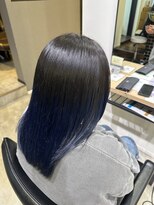 ダスティ 豊科駅前店(Dasty)&nbsp;グラデーションカラー ブルーブラック×ブルー