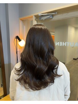 オーセンヘア(AUTHEN.HAIR) オリーブベージュ