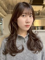 マッシュ チャヤマチ(MASHU chayamachi) 柔らか透明感/ブリーチなし/オリーブブラウン/大阪梅田
