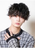 波巻きツイストスパイラル/リバースセンターパート/渋谷