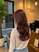 ヘアースパ ノッシュ 博多千代店(Hair Spa Nosh)&nbsp;Hair Spa Nosh 博多千代店/コーラルピンク/韓国ヘアUP