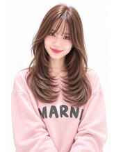 韓国レイヤー・韓国ボブが人気★似合わせカット＆透明感カラー