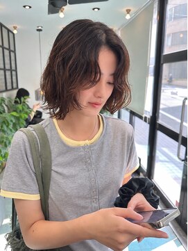 ジュイール(Jouir) くしゅっとボブパーマ