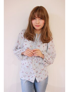 ヘアーサロン ソル(HAIR SALON SOL) 【SOL】　ショコラベージュの揺れるロング